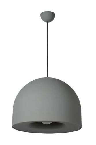 Lampa wisząca AKRON szary Ø 50 cm E27 Lucide 20421/01/36 | 5411212202109 noxbox lampynox www.lampynox.pl