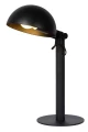 Lampa stołowa AUSTIN czarny Ø 20 cm E27 Lucide 20523/01/30 | 5411212202130 noxbox lampynox www.lampynox.pl