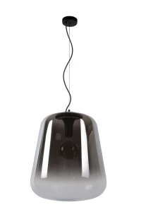 GLORIO szary przydymiony | czarny Ø 45 cm E27 Lampa wisząca Lucide 25402/45/65