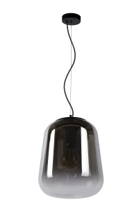 GLORIO szary przydymiony | czarny Ø 32 cm E27 Lampa wisząca Lucide 25402/32/65