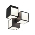 Lampa sufitowa OSCAR LED Czarny mat 3x8W sterowana aplikacją WIZ RGBW 3000-6000K Trio 652810332 | 4017807469196 noxbox lampynox www.lampynox.pl
