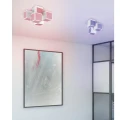 Lampa sufitowa OSCAR LED Biały mat 3x8W sterowana aplikacją WIZ RGBW 3000-6000K Trio 652810331 | 4017807469189 noxbox lampynox www.lampynox.pl