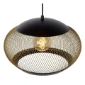 Lampa wisząca LUCAS złoty mat | mosiądz | czarny Ø 40cm E27 Lucide 45400/01/02 | 5411212452023 noxbox lampynox www.lampynox.pl