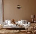 Lampa wisząca LUCAS złoty mat | mosiądz | czarny Ø 40cm E27 Lucide 45400/01/02 | 5411212452023 noxbox lampynox www.lampynox.pl