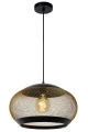Lampa wisząca LUCAS złoty mat | mosiądz | czarny Ø 40cm E27 Lucide 45400/01/02 | 5411212452023 noxbox lampynox www.lampynox.pl