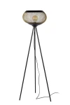 LUCAS złoty mat | mosiądz | czarny Ø 40cm E27 Lampa podłogowa stojąca trójnóg Lucide 45700/01/02