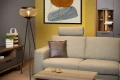 Lampa podłogowa stojąca LUCAS złoty mat | mosiądz | czarny Ø 40cm E27 Lucide 45700/01/02 | 5411212452047 noxbox lampynox www.lampynox.pl