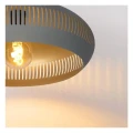 Lampa sufitowa RAYCO szary Ø 45cm E27 Lucide 30192/45/36 | 5411212303035 noxbox lampynox www.lampynox.pl