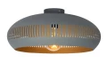 Lampa sufitowa RAYCO szary Ø 45cm E27 Lucide 30192/45/36 | 5411212303035 noxbox lampynox www.lampynox.pl
