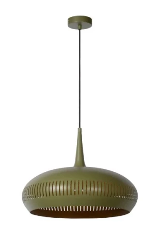 Lampa wisząca RAYCO zielony Ø 45cm E27 Lucide 30492/45/33 | 5411212303066 noxbox lampynox www.lampynox.pl