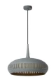 Lampa wisząca RAYCO szary Ø 45cm E27 Lucide 30492/45/36 | 5411212303073 noxbox lampynox www.lampynox.pl