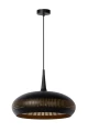 Lampa wisząca RAYCO czarny Ø 45cm E27 Lucide 30492/45/30 | 5411212303059 noxbox lampynox www.lampynox.pl