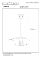Lampa wisząca TOPHER satynowy chrom Ø 30cm G9 Lucide 30491/30/12 | 5411212302977 noxbox lampynox www.lampynox.pl