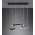 Lampa wisząca MORRISON Czarny mat LED DIP SWITCH 56W 2300-3000-4000K ściemnialna Trio 323610332 | 4017807506358 noxbox lampynox www.lampynox.pl