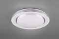 Plafon ATRIA LED Biały 22,5W sterowany pilotem śr. 58 cm Efekt gwiaździsty 3000-6000K Trio R67045800 | 4017807493948 noxbox lampynox www.lampynox.pl