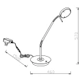 Lampka stołowa MONZA Czarny mat LED DIM 12W 2300-3000-4000K ściemnialna Trio 523310132 | 4017807505801 noxbox lampynox www.lampynox.pl