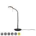 Lampka stołowa MONZA Czarny mat LED DIM 12W 2300-3000-4000K ściemnialna Trio 523310132 | 4017807505801 noxbox lampynox www.lampynox.pl