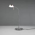 Lampka stołowa MONZA Nikiel mat LED DIM 12W 2300-3000-4000K ściemnialna Trio 523310107 | 4017807505771 noxbox lampynox www.lampynox.pl