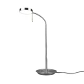 Lampka stołowa MONZA Nikiel mat LED DIM 12W 2300-3000-4000K ściemnialna Trio 523310107 | 4017807505771 noxbox lampynox www.lampynox.pl