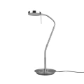 Lampka stołowa MONZA Nikiel mat LED DIM 12W 2300-3000-4000K ściemnialna Trio 523310107 | 4017807505771 noxbox lampynox www.lampynox.pl