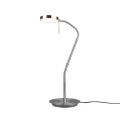 Lampka stołowa MONZA Nikiel mat LED DIM 12W 2300-3000-4000K ściemnialna Trio 523310107 | 4017807505771 noxbox lampynox www.lampynox.pl
