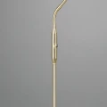 Lampa podłogowa MONZA Mosiądz mat LED DIM 12W 2300-3000-4000K ściemnialna Trio 423310108 | 4017807506105 noxbox lampynox www.lampynox.pl