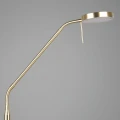 Lampa podłogowa MONZA Mosiądz mat LED DIM 12W 2300-3000-4000K ściemnialna Trio 423310108 | 4017807506105 noxbox lampynox www.lampynox.pl
