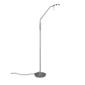 Lampa podłogowa MONZA Mosiądz mat LED DIM 12W 2300-3000-4000K ściemnialna Trio 423310108 | 4017807506105 noxbox lampynox www.lampynox.pl