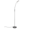 Lampa podłogowa MONZA Mosiądz mat LED DIM 12W 2300-3000-4000K ściemnialna Trio 423310108 | 4017807506105 noxbox lampynox www.lampynox.pl
