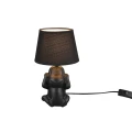 Lampka stołowa NILSON Monkey Czarny śr.17cm. E14 RL R50861002 | 4017807503579 noxbox lampynox www.lampynox.pl