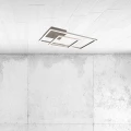 Lampa sufitowa PADELLA Nikiel mat Regulowany Ściemnialny LED 25W 3000K RL R62642107 | 4017807512281 noxbox lampynox www.lampynox.pl