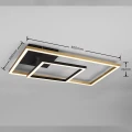 Lampa sufitowa PADELLA Mosiądz mat Regulowany Ściemnialny LED 25W 3000K RL R62642108 | 4017807512298 noxbox lampynox www.lampynox.pl