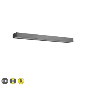 ROCCO Czarny mat LED 8W szer.60cm. 3000K IP44 Kinkiet łazienkowy nad lustro Trio 283916032