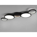 Lampa sufitowa SALSA Czarny mat LED DIP SWITCH 46W 2300-3000-4000K ściemnialna Trio 626710532 | 4017807505726 noxbox lampynox www.lampynox.pl