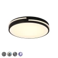 Plafon ściemnialny TACOMA Czarny mat DIM PILOT LED 24W 2700-6500K RL R62241132 | 4017807503500 noxbox lampynox www.lampynox.pl