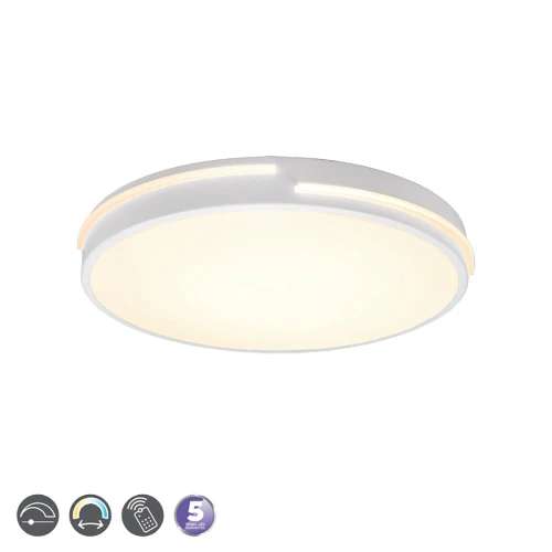 Plafon ściemnialny TACOMA Biały mat DIM PILOT LED 24W 2700-6500K RL R62241131 | 4017807503494 noxbox lampynox www.lampynox.pl