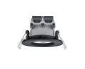 Zewnętrzne oczko sufitowe ściemnialne ZENIA czarny mat Ø 8cm LED Dim 5,5W 3000K IP65 Trio 680710132 | 4017807507881 noxbox lampynox www.lampynox.pl
