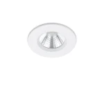 ZENIA biały mat Ø 8cm LED Dim 5,5W 3000K IP65 Zewnętrzne oczko sufitowe ściemnialne Trio 680710131 