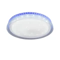 Plafon THEA LED Biały 18W RGB sterowany pilotem śr. 38 cm Efekt gwiaździsty 2700-6500K RL R62391100 | 4017807481884 noxbox lampynox www.lampynox.pl