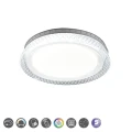 Plafon THEA LED Biały 15W RGB sterowany pilotem śr. 28 cm Efekt gwiaździsty 2700-6500K RL R62392800 | 4017807489255 noxbox lampynox www.lampynox.pl