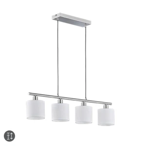 TOMMY Nikiel mat | Biały 4xE14 Lampa wisząca RL R30334001