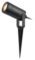 Reflektor ogrodowy Krobia czarny GU10 IP65 Rabalux 7814 | 5998250378145 noxbox lampynox www.lampynox.pl