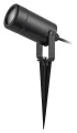 Reflektor ogrodowy Krobia czarny GU10 IP65 Rabalux 7814 | 5998250378145 noxbox lampynox www.lampynox.pl
