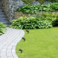 Reflektor ogrodowy Krobia czarny GU10 IP65 Rabalux 7814 | 5998250378145 noxbox lampynox www.lampynox.pl