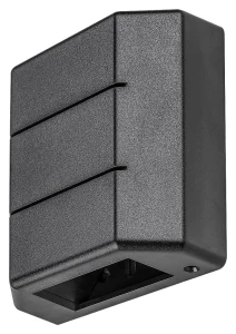 Lippa czarny LED 6W 3000K IP54 Kinkiet zewnętrzny