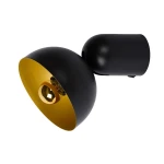 VIDOR E27 Czarny kinkiet Lucide 05226/01/30
