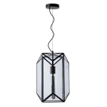 FERN Czarna śr. 28cm. E27 Lampa wisząca Lucide 25406/01/30