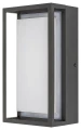 Kinkiet zewnętrzny prostokątny Mendoza antracyt LED 6,5W 3000K IP65 Rabalux 7109 | 5998250371092 noxbox lampynox www.lampynox.pl