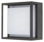 Mendoza antracyt LED 6,5W 3000K IP65 Kinkiet zewnętrzny kwadratowy