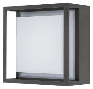 Mendoza antracyt LED 6,5W 3000K IP65 Kinkiet zewnętrzny kwadratowy